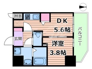 リヴェント福島野田の物件間取画像